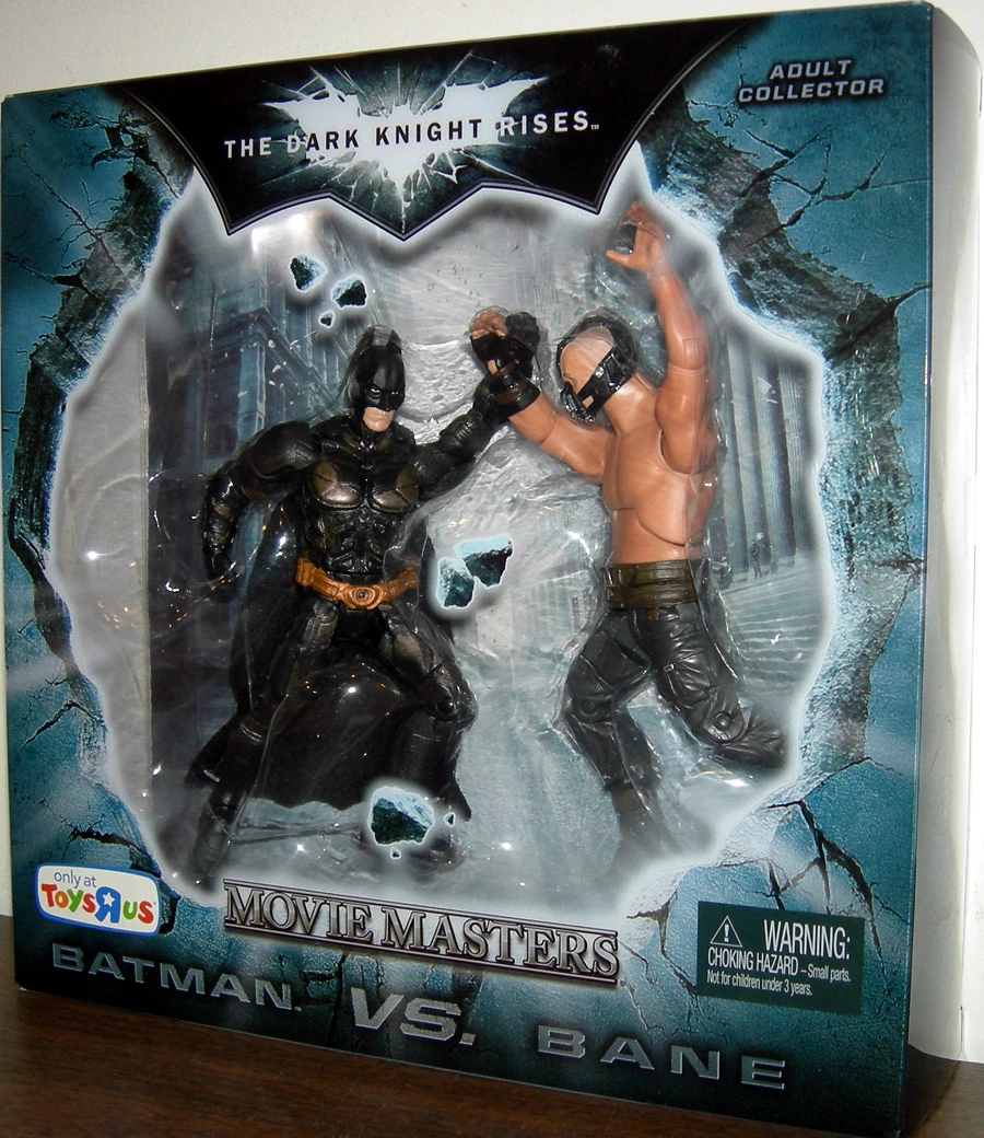 MATTEL Batman Vs Bane Movie Masters (The Dark Knight Rises, Toys R Us Exclusive) 1 MATTEL Batman Vs Bane Movie Masters (The Dark Knight Rises, Toys R Us Exclusive)