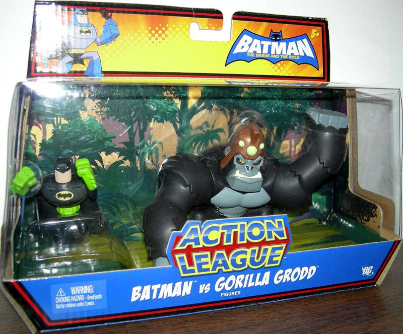 MATTEL Batman Vs. Gorilla Grodd (Action League) 1 MATTEL Batman Vs. Gorilla Grodd (Action League)