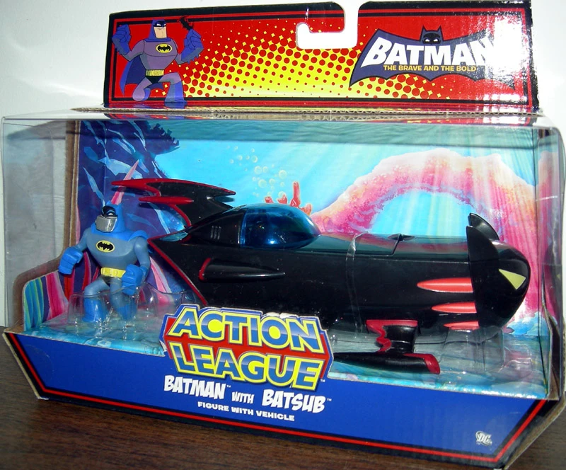 MATTEL Batman With Batsub (Action League) 1 MATTEL Batman With Batsub (Action League)