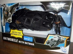 MATTEL Batmobile With Batman (The Dark Knight Rises, Walmart Exclusive)