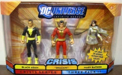 MATTEL Black Adam, Shazam & Mary Batson (Infinite Heroes Three Pack 11)