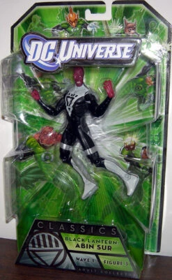 MATTEL Black Lantern: Abin Sur (DC Universe, Arkillo Wave)