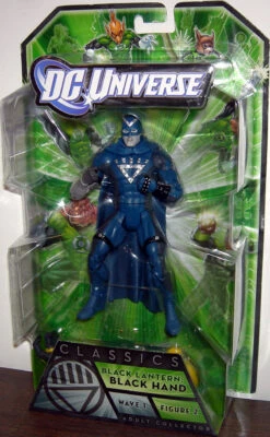 MATTEL Black Lantern: Black Hand (DC Universe, Arkillo Wave)