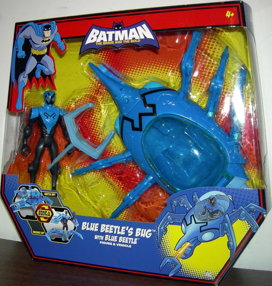 MATTEL Blue Beetle's Bug With Blue Beetle 1 MATTEL Blue Beetle's Bug With Blue Beetle