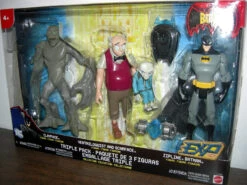 MATTEL Clayface, Ventriloquist With Scarface And Zipline Batman 3-Pack (EXP)