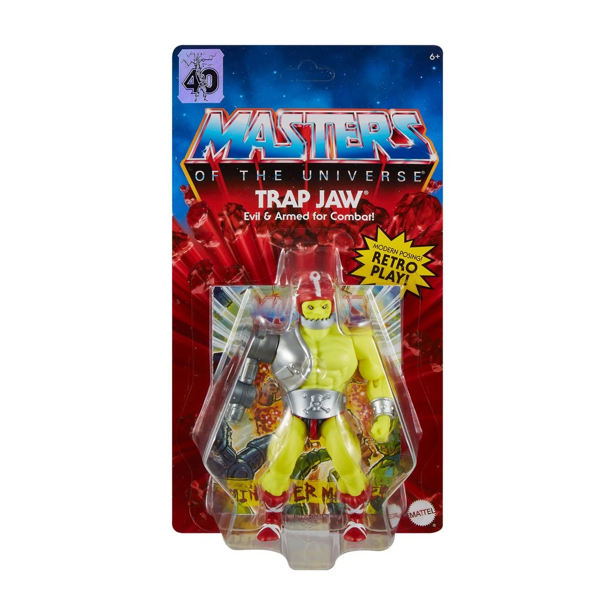 MATTEL Masters Of The Universe Origins Series 10 - Trap Jaw (Mini-Comic) 1 MATTEL Masters Of The Universe Origins Series 10 - Trap Jaw (Mini-Comic)