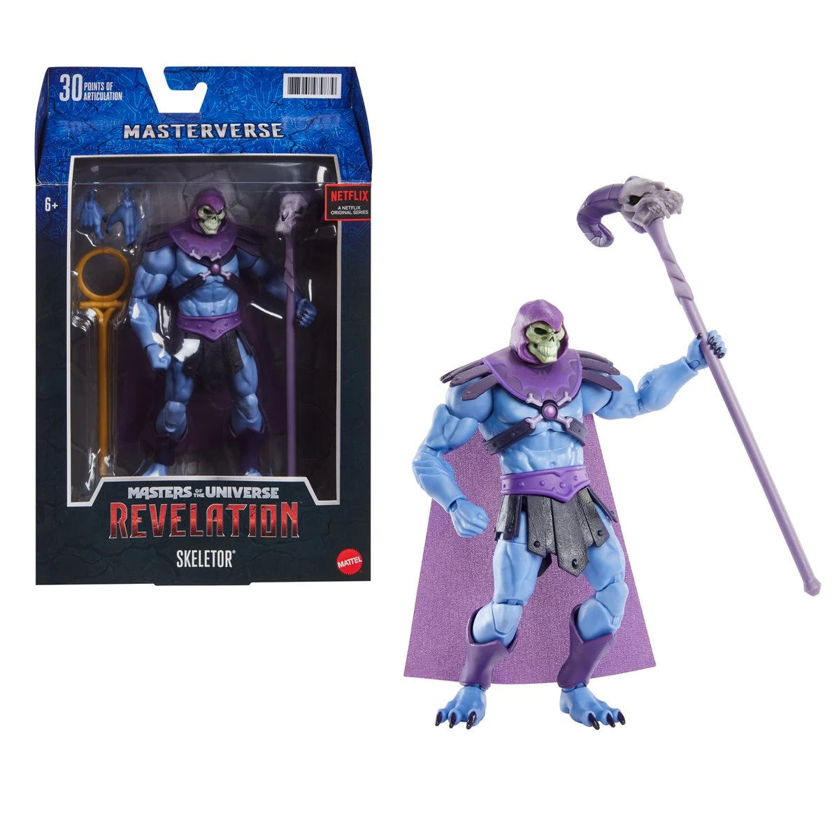 MATTEL Masters Of The Universe Masterverse Revelation Series 1 - Skeletor 2 MATTEL Masters Of The Universe Masterverse Revelation Series 1 - Skeletor - Image 2