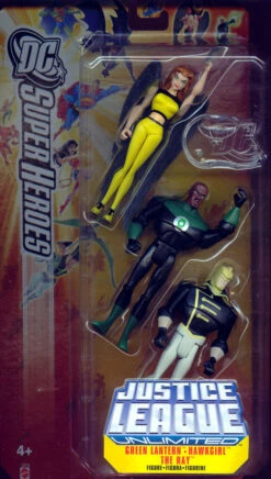 MATTEL Green Lantern, Hawkgirl (Shayera Holas) & The Ray 3-Pack