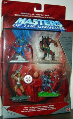 MATTEL Masters Universe Heroes Vs Villains Gift Pack (w/ Exclusive Beast Man)