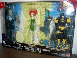 MATTEL Mr. Freeze, Poison Ivy And Criminal Capture Batman Triple Pack (EXP)