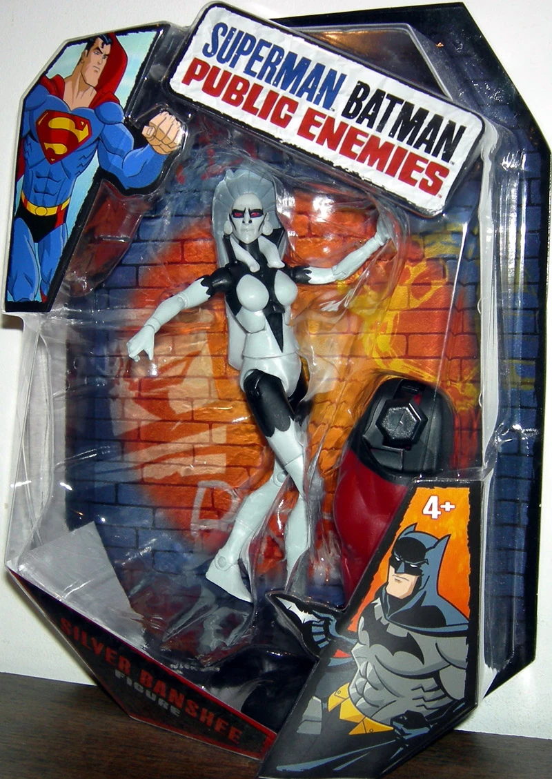MATTEL Silver Banshee (Superman Batman Public Enemies) 1 MATTEL Silver Banshee (Superman Batman Public Enemies)