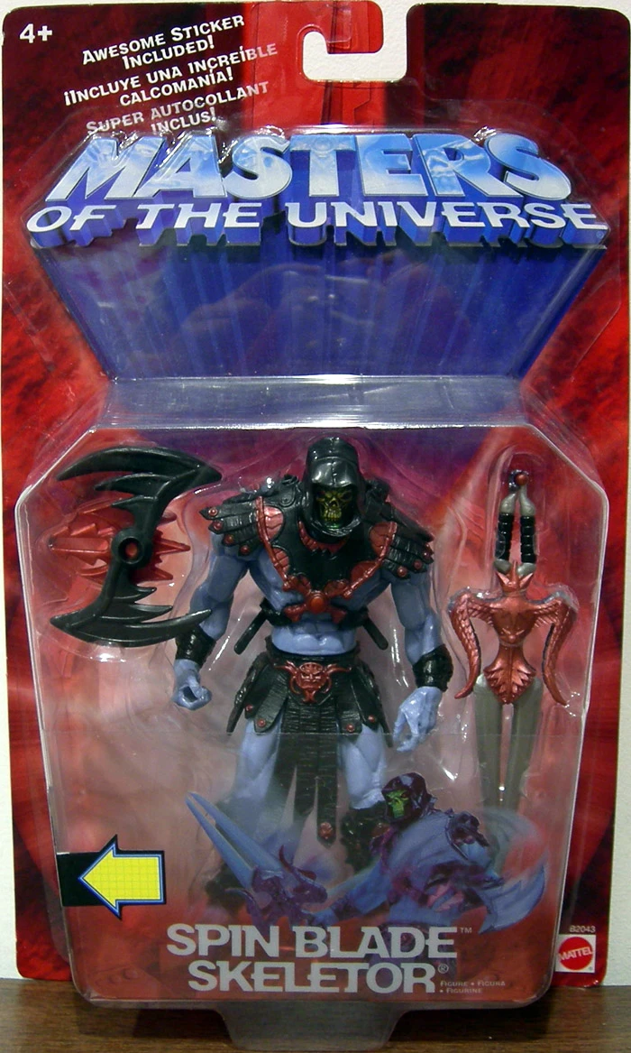 MATTEL Spin Blade Skeletor 1 MATTEL Spin Blade Skeletor