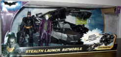 MATTEL Stealth Launch Batmobile, With 2 Bonus Figures (The Dark Knight)