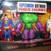 MATTEL Superman, Lex Luthor & Power Girl (Superman Batman Public Enemies)