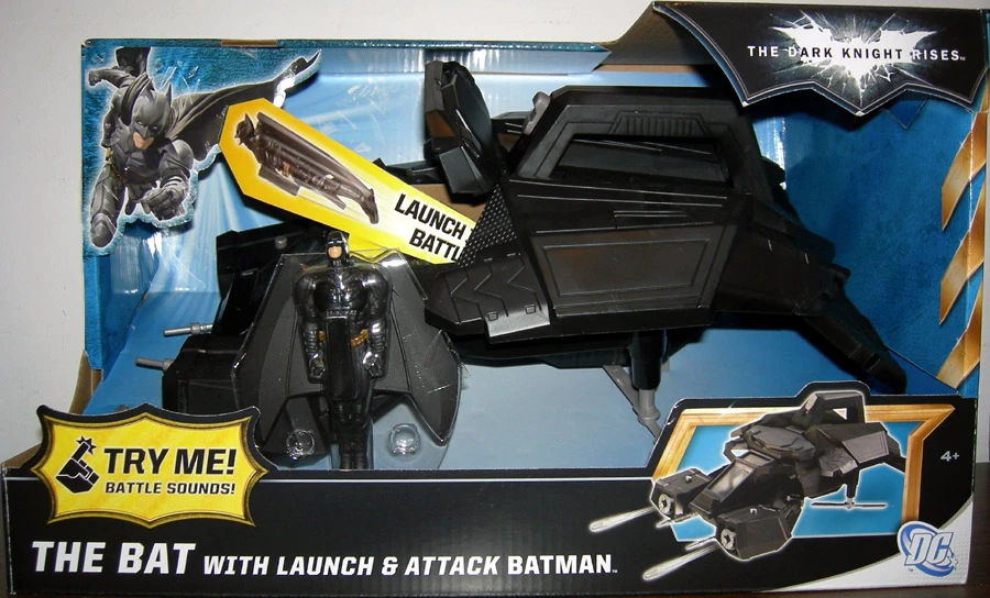 MATTEL The Bat With Launch & Attack Batman (The Dark Knight Rises) 1 MATTEL The Bat With Launch & Attack Batman (The Dark Knight Rises)