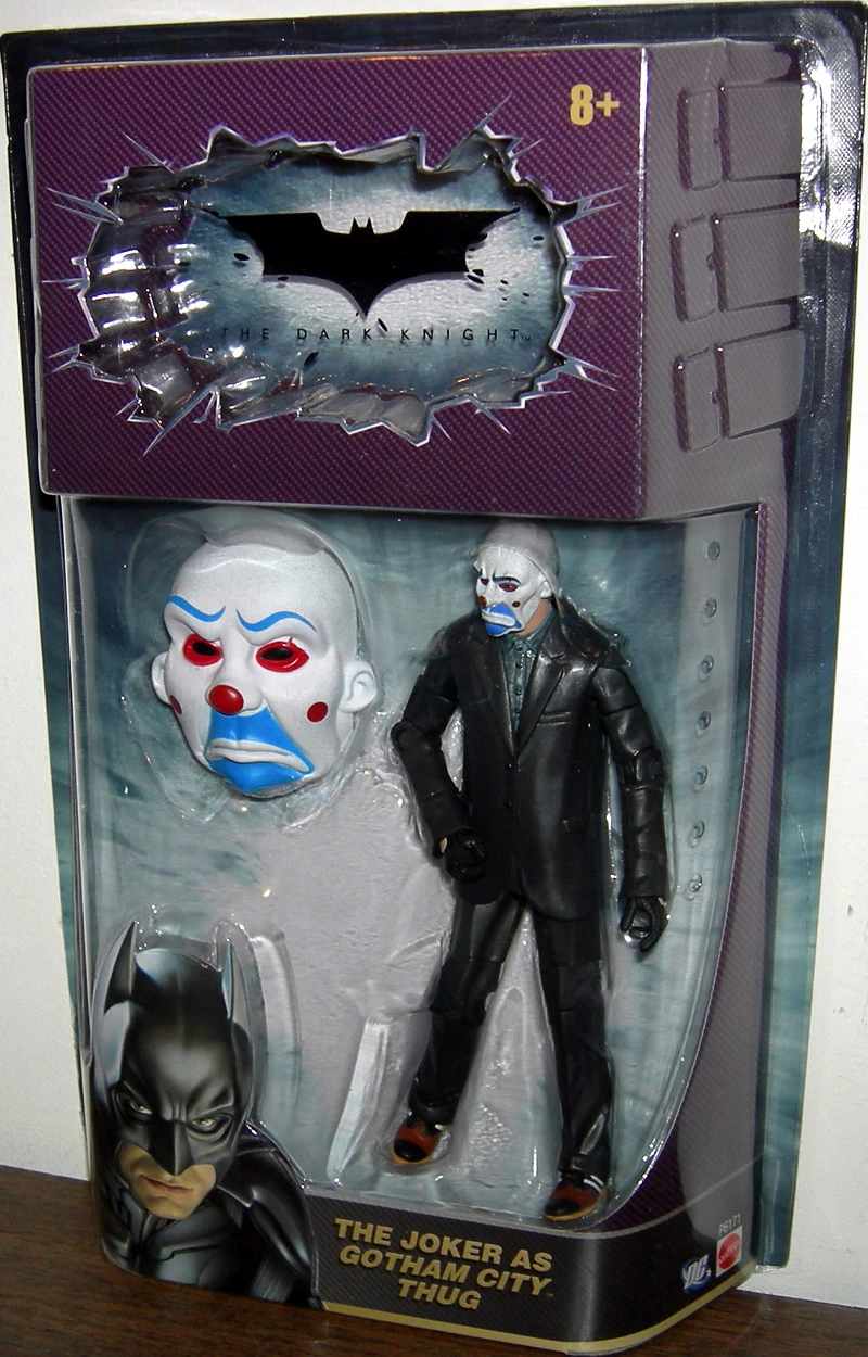 MATTEL The Joker As Gotham City Thug Mattycollector Exclusive (Dark Knight) 1 MATTEL The Joker As Gotham City Thug Mattycollector Exclusive (Dark Knight)