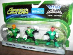 MATTEL Tomar-Re, Hal Jordan & Sinestro (Action League, Walmart Exclusive)