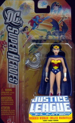 MATTEL Wonder Woman (DC SuperHeroes Justice League Unlimited, Yellow Card)